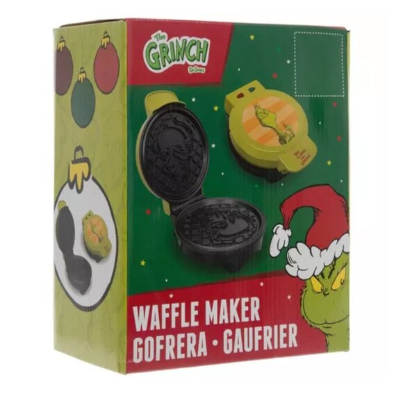 The Grinch Dr. Seuss Waffle Maker NEW - Picture 2 of 2